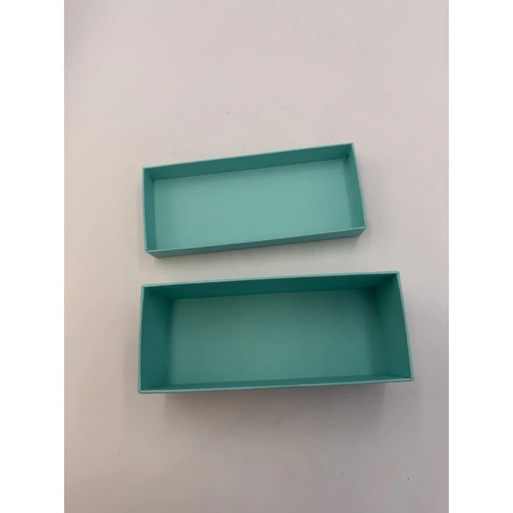 Tiffany & Co Blue Eyeglass Glasses Storage Box Case Empty Replacement READ